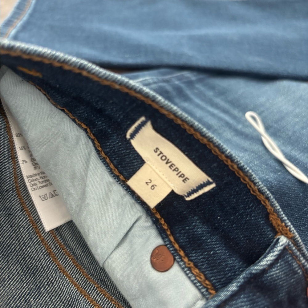Madewell Stovepipe Jeans - Picture 6 of 9